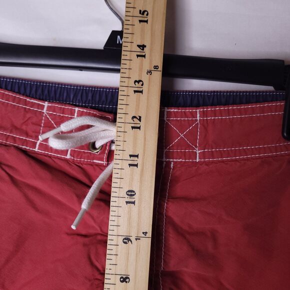 Vintage Ralph Lauren Swim Trunks Mens XL Red Eagle Nautical - Picture 10 of 12